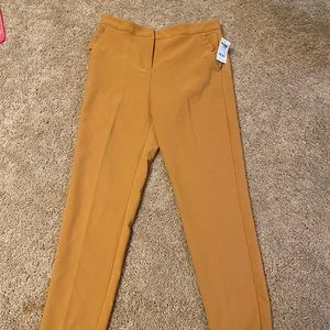 Mustard yellow work pants